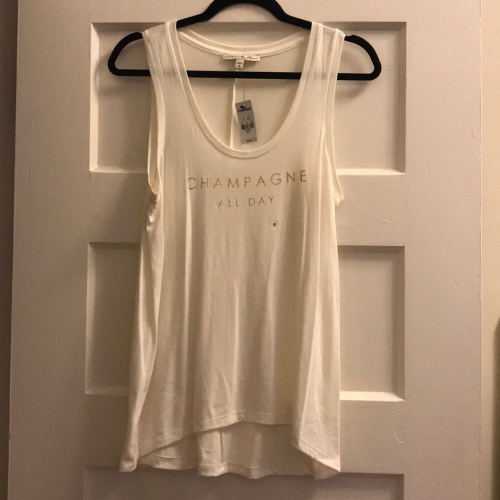 “Champagne All Day” Tank Top